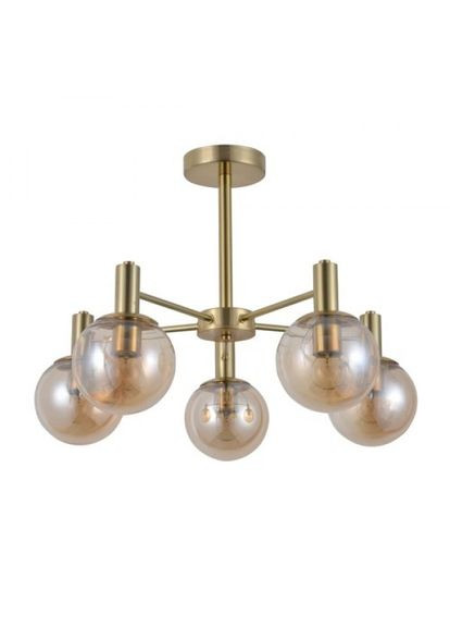 Люстра на 5 плафонов BL1550-2 NEAPOL под лампу золото (80540) Ardero (321971500)