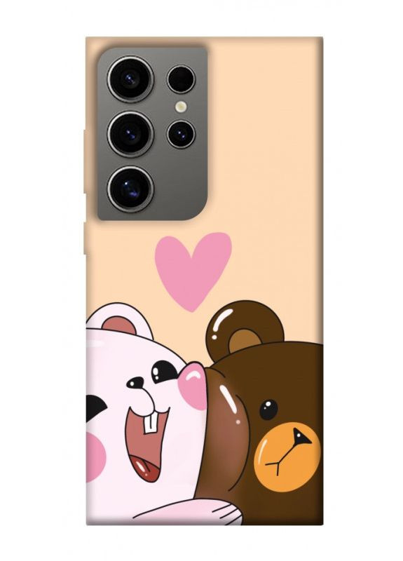 Чохол з принтом для Samsung Galaxy S24 Ultra / для самсунг галаксі С24 ультра Ведмежата No Brand (338603270)