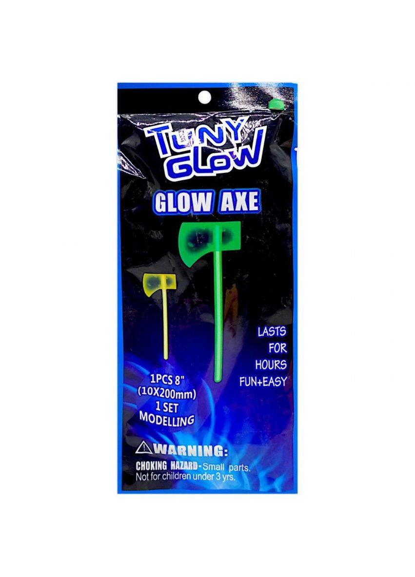 Игрушка Неоновая палочка светится "Glow Axe: Топор" (GlowAxe) MIC (362439567)