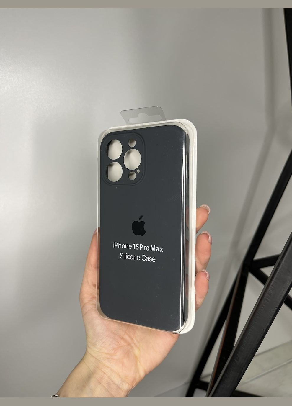 Чохол на iPhone 15 Pro Max квадратні борти чохол на айфон silicone case full camera на apple айфон Brand iphone15promax (293965183)