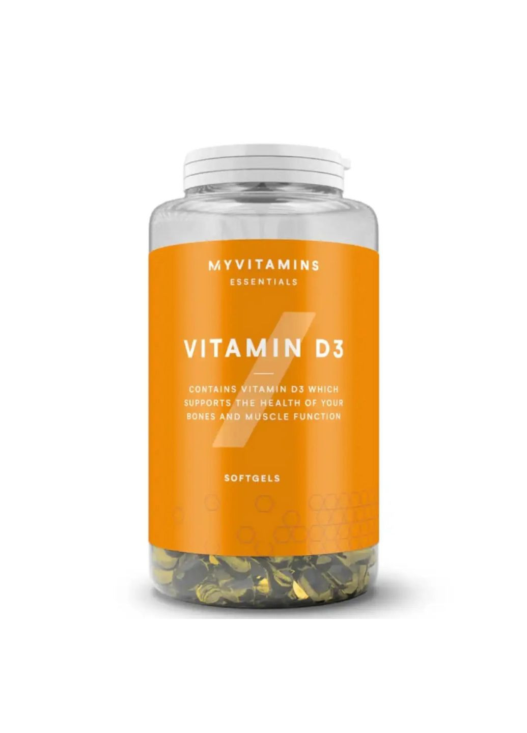 Vitamin D3 - 180caps Вітамін D для підтримки імунної системи My Protein (280927025)