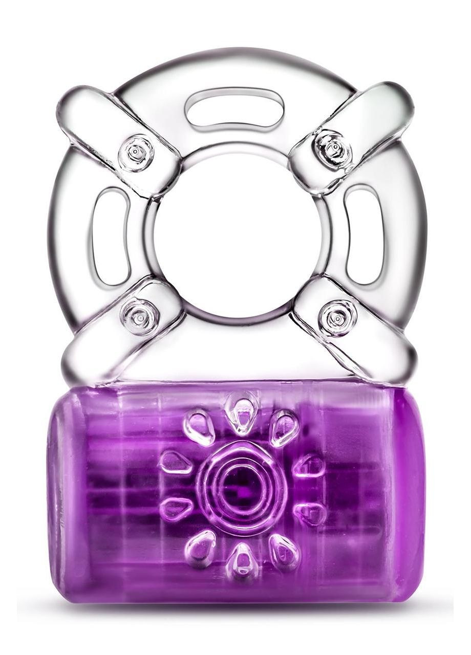 Эрекционное виброкольцо PLAY WITH ME ONE NIGHT STAND VIBRATING C-RING PURPLE Blush (303880579)