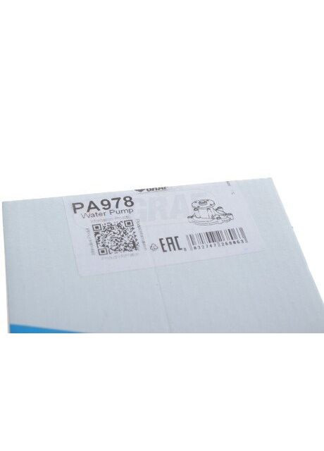 Помпа води MB A-class (W169)/B-class (W245) 1.5/1.7/2.0CDI/Mitsubishi Colt 1.5DI-D 04-12(R/B)(6 лоп PA978 UA63 Graf (345775271)