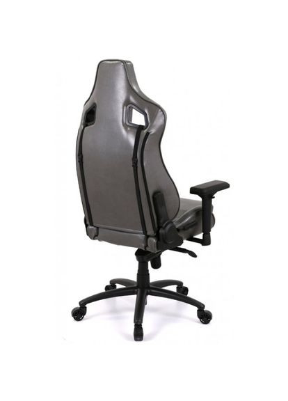 Кресло геймерское Ретчет PL MB Серый (PU grey) Аклас (360546175)