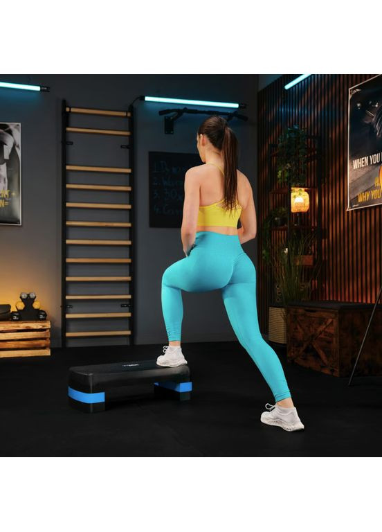 Степь платформа TX-030AS 3 уровневая черно-голубая TREX Sport (361951913)