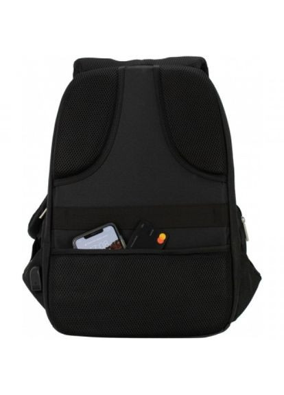 Рюкзак Optima 18.5" usb anti-theft унісекс 0.7 кг 16-25 л чорний (268140497)