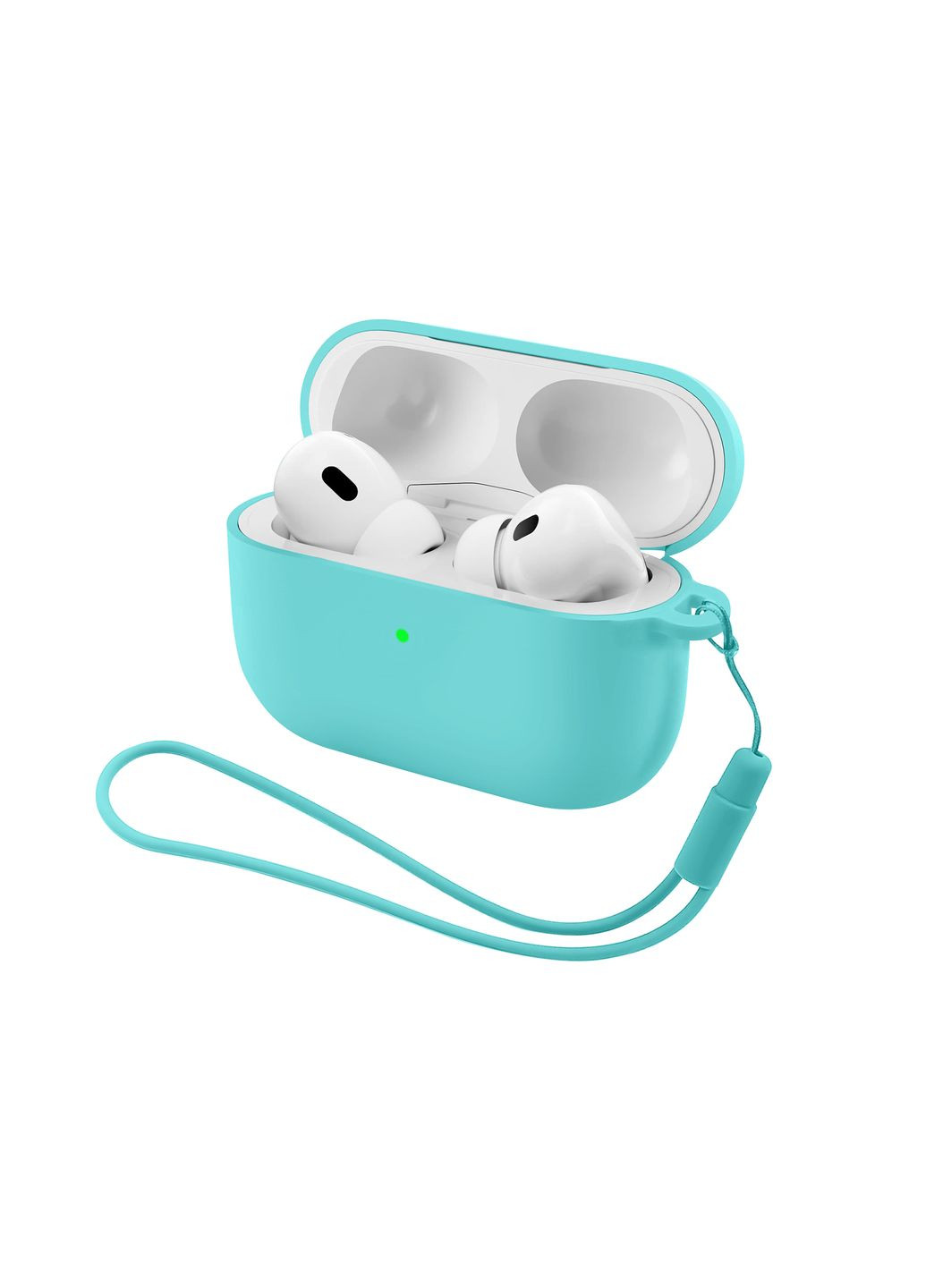 Чехол Silicone Case with straps для Apple Airpods Pro 3 Mint (ARM88296) ArmorStandart (370656778)