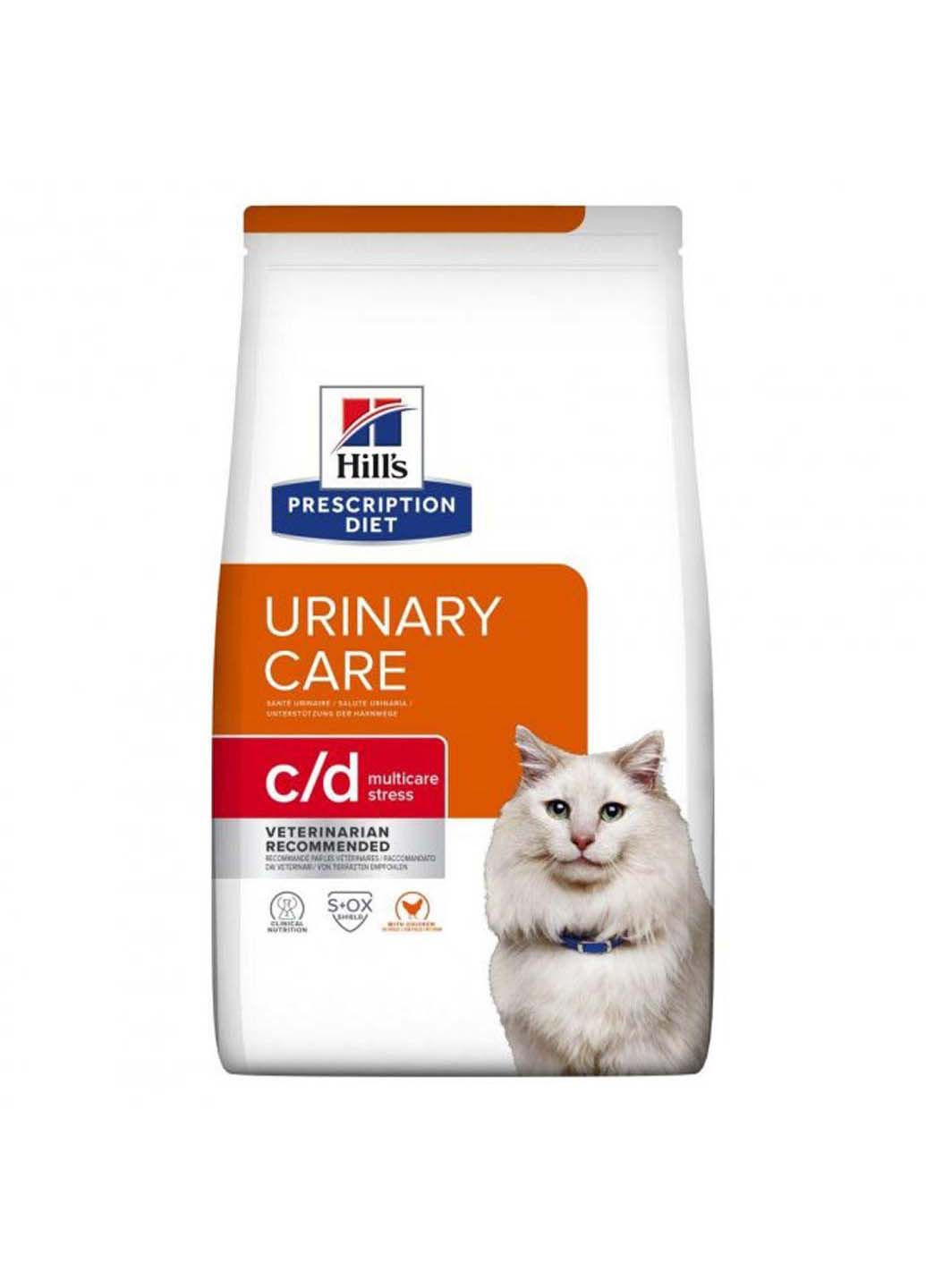 Лечебный корм Prescription Diet c/d Urinary Care Stress с курицей для кошек 8 кг HILLS (286473070)