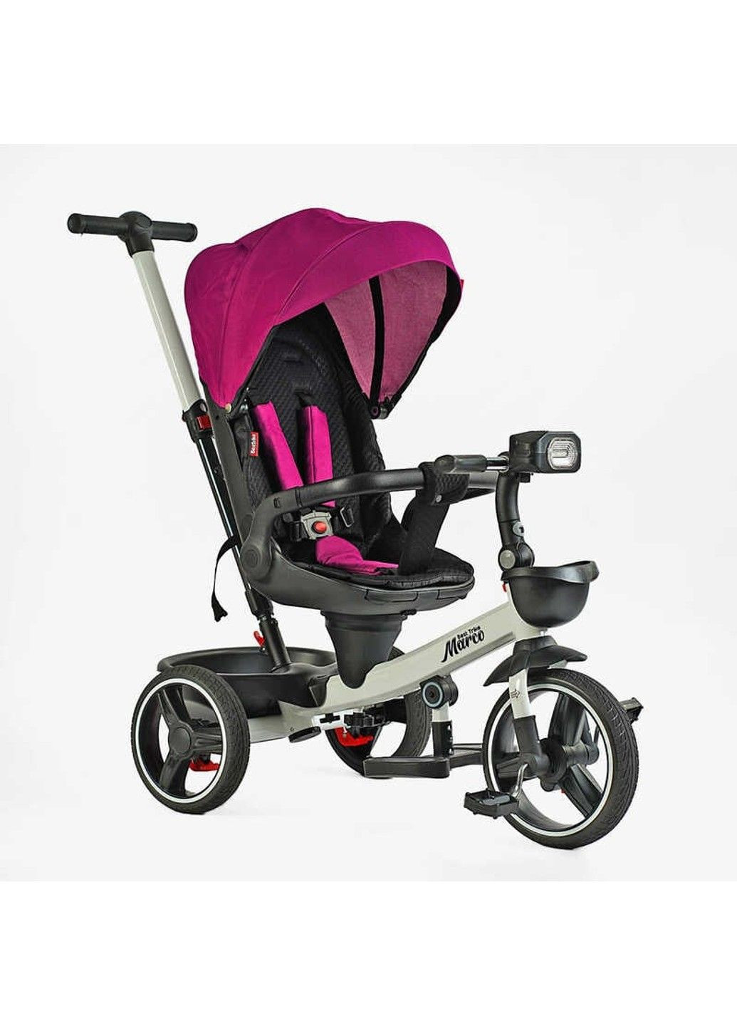 Велосипед з батьківською ручкою Best Trike (322345415)