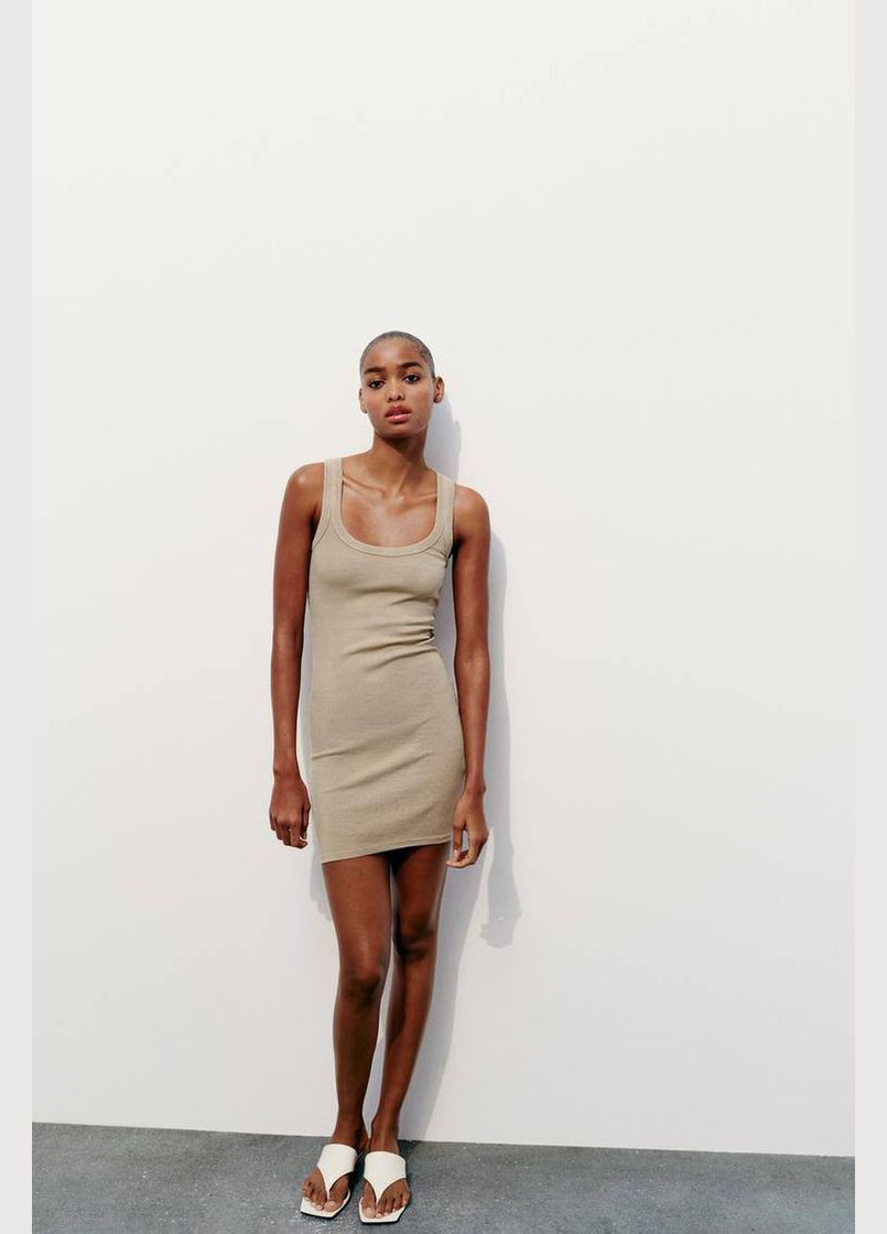 Бежева сукня Zara