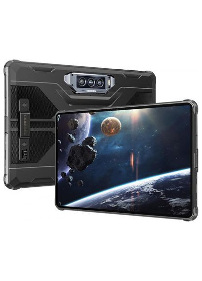 Планшет (6931940756402) Oukitel RT8 6/256GB Dual Sim Black with hand (366105344)