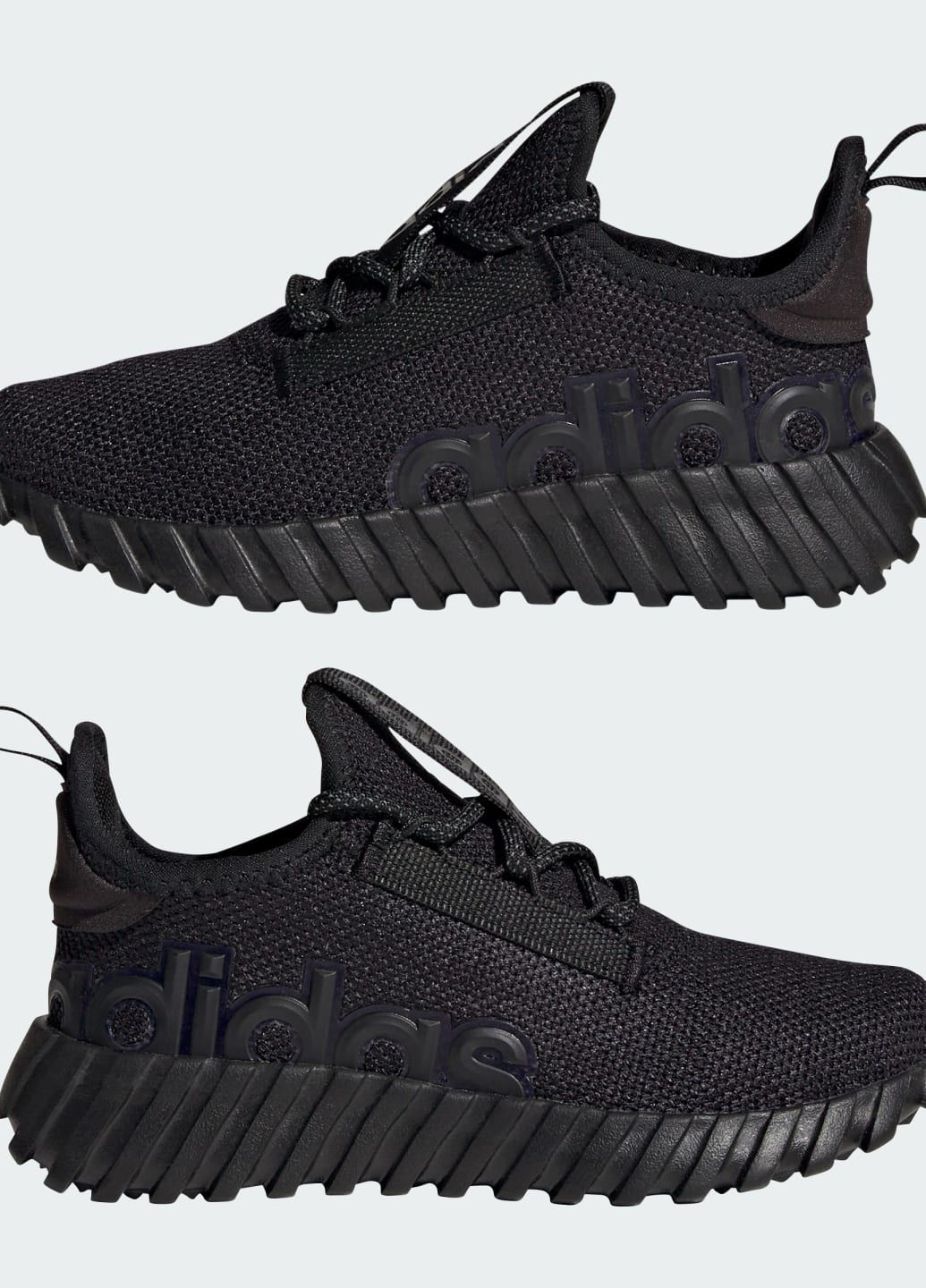 Черные всесезонные кроссовки kaptir 3.0 kids adidas