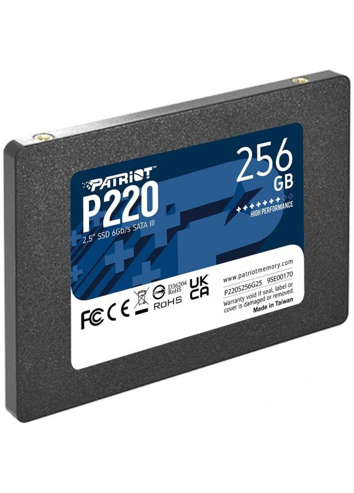 SSD накопичувач 256 GB (P220S256G25) Patriot P220 (317275320)