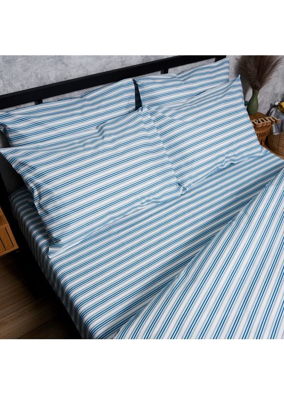 Комплект постільної білизни Бязь Gold Люкс «» Євро 200х220 наволочки 2х50х70 (MS-820006136) Moon&Star Calm Waters (356115816)