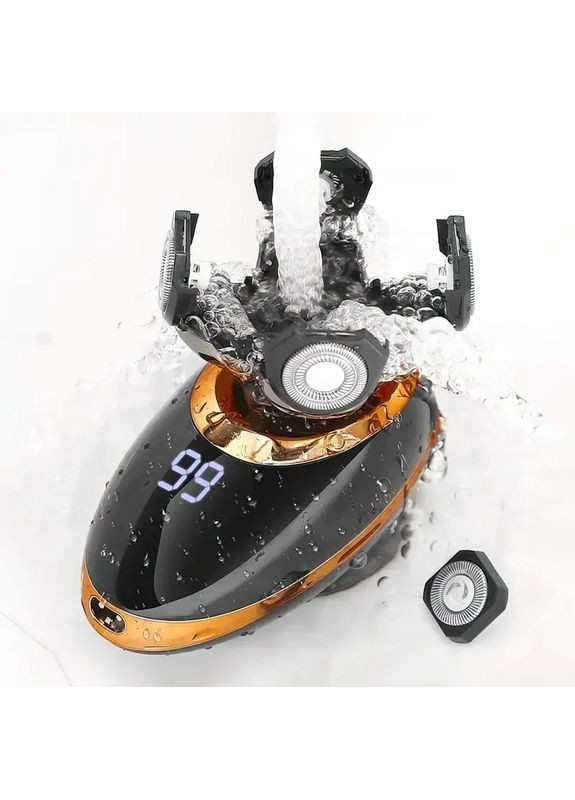 Бритва 5 в 1 VGR V-316 Водонепроницаемая Аккумуляторная С LED дисплеем Mirascreen (363833431)