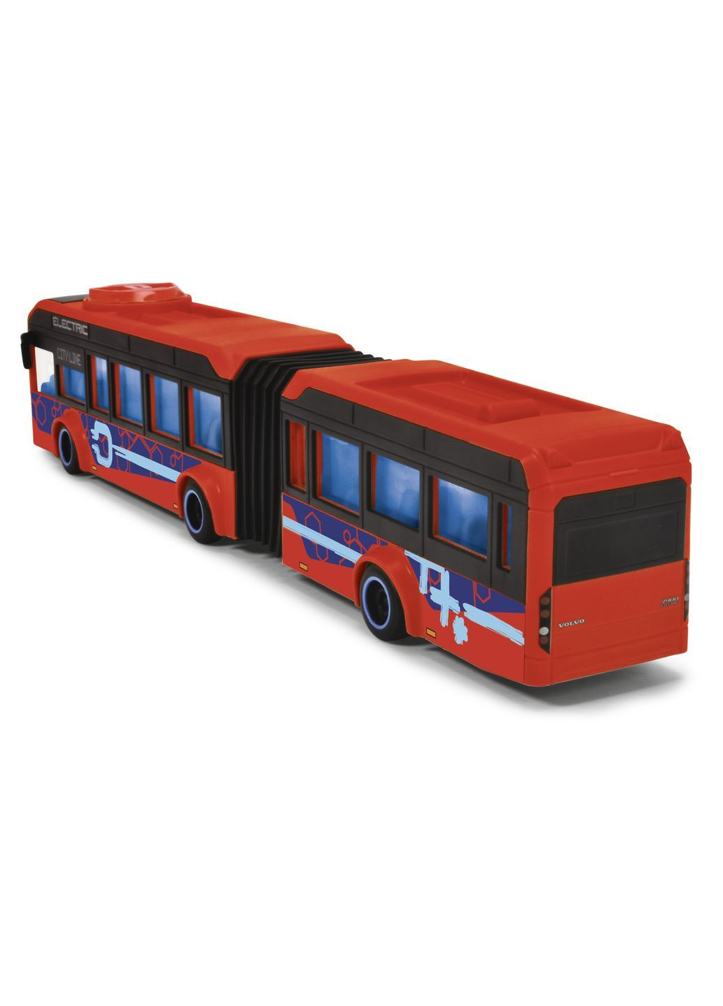 Міський автобус Вольво 7900Е, 40 см, червоний () Dickie toys 3747015 (370705415)