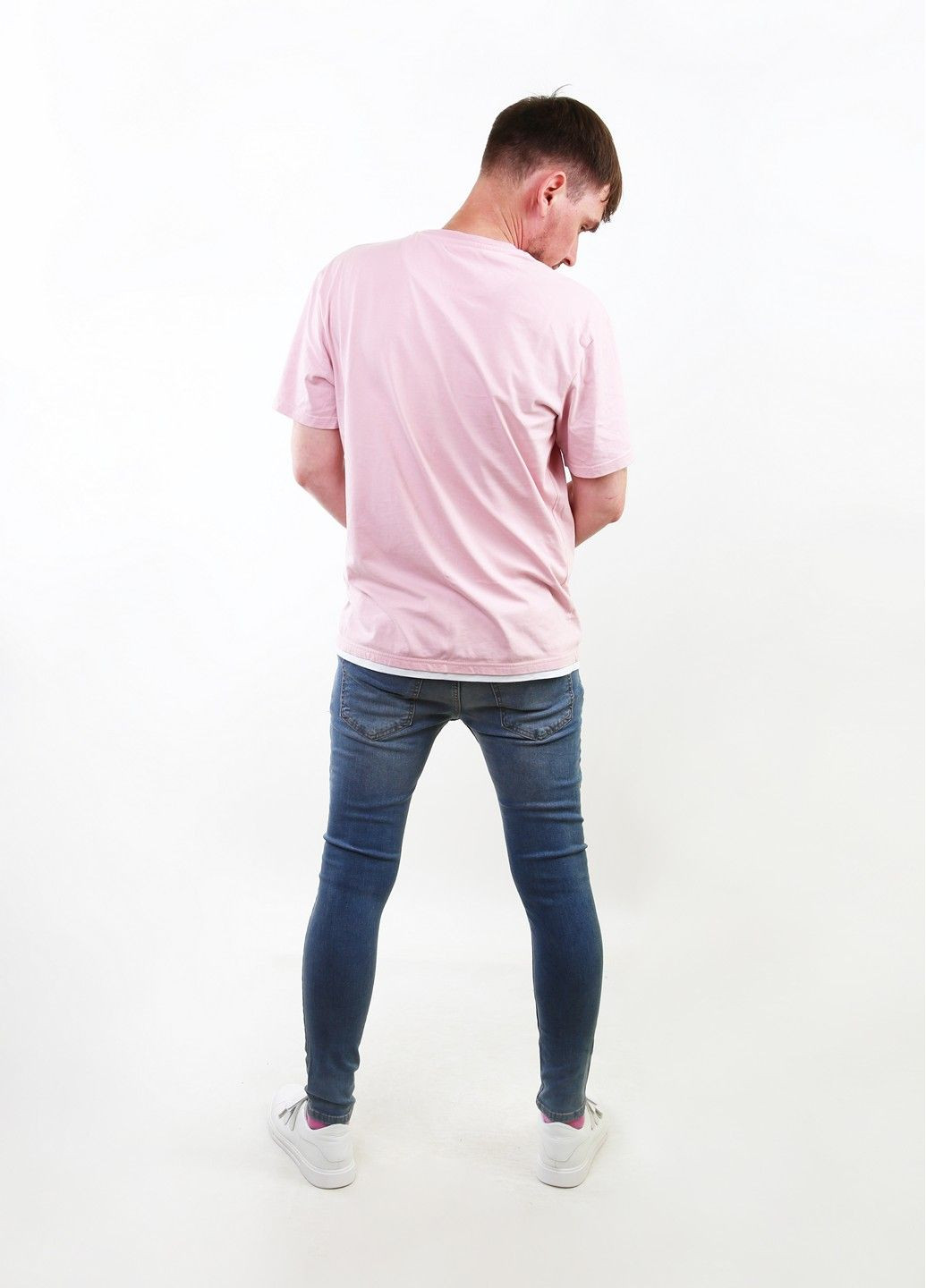 Голубые демисезонные джинсы Mtp