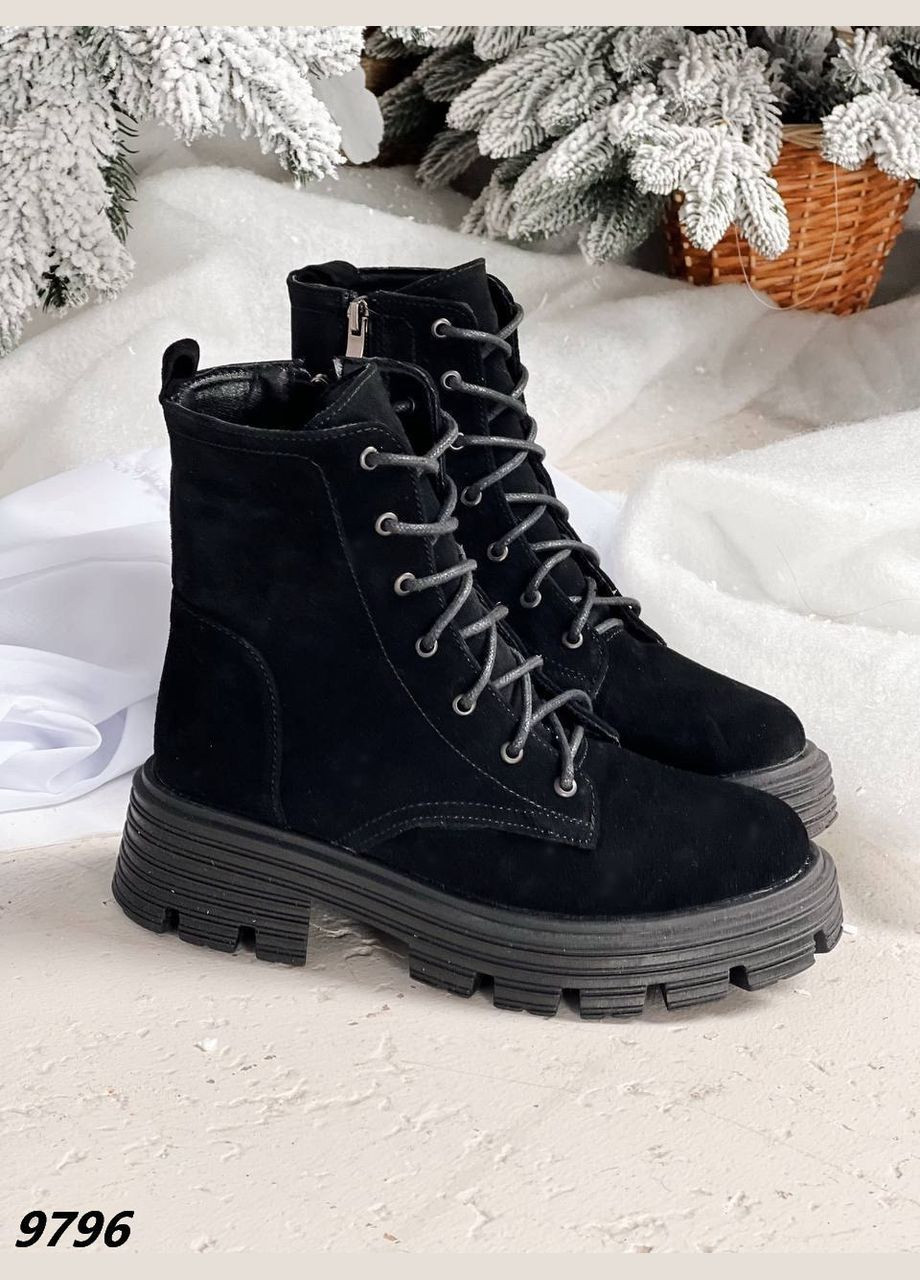 Зимние ботинки Vakko из натуральной замши