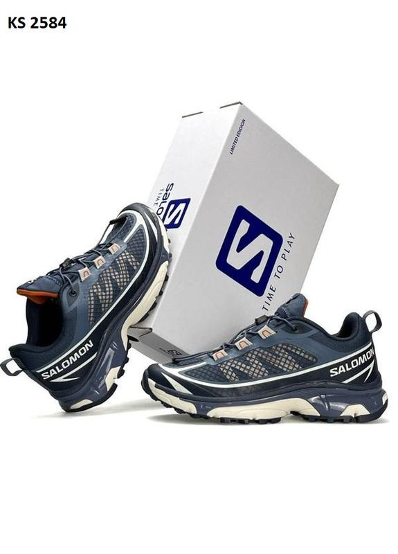 КРОССОВКИ ЖЕНСКИЕ SALOMON XT-6 FT BLUE САЛОМОН XT-6 No Brand комбинированные демисезоны (368854831)