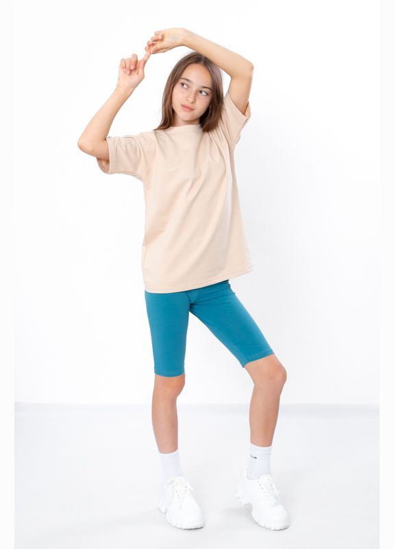 Велосипедки для девочек подростковые однотонные на резинке (p-6592) Носи своє (298056935)