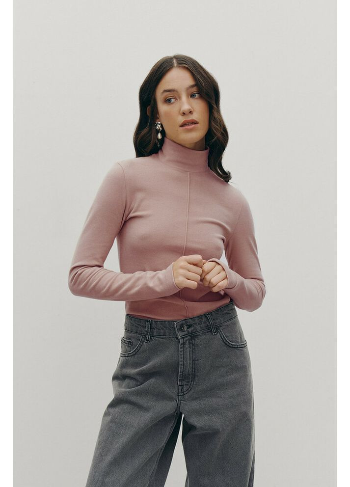 Жіночий гольф під горло з віскозного трикотажу MKRM4226 Rica Mare (362575389)