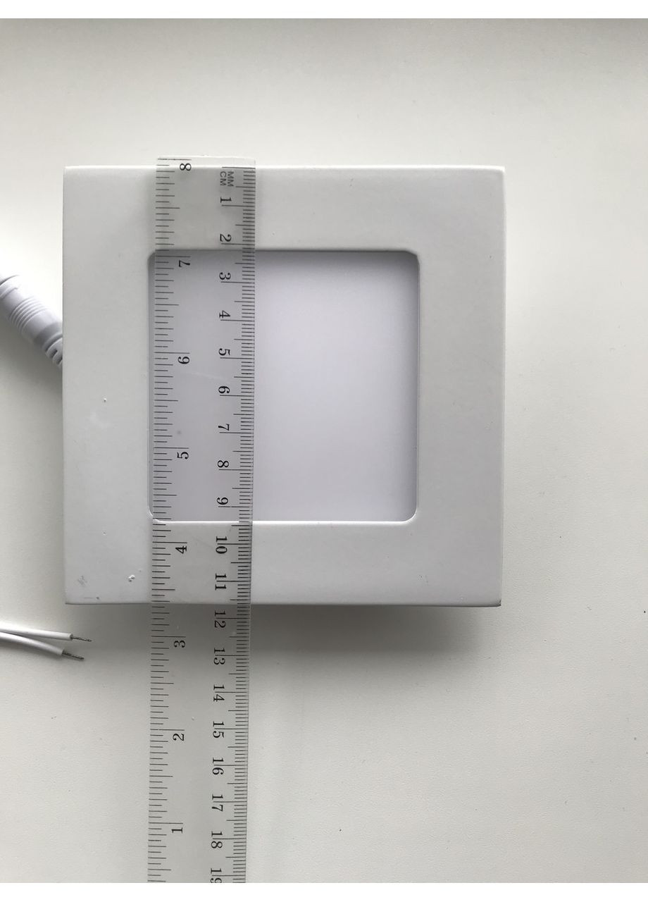 Светильник светодиодный встроенный врезной 6W 6Вт белый свет 4000К квадрат LEDStar (369369467)