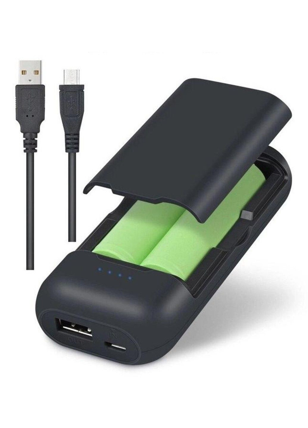 Універсальний зарядний пристрій Power Bank PB2 18650х2 No Brand (331640429)