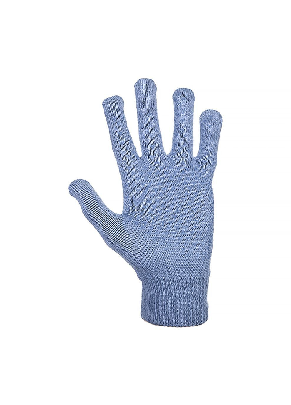 Перчатки Knit Tech And Grip Tg 2.0 Синий Nike (282617195)