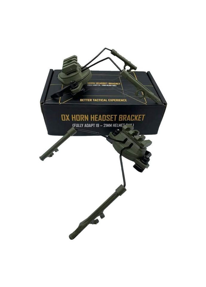 Адаптер для навушників на шолом Headset Bracket, Olive No Brand (315880663)