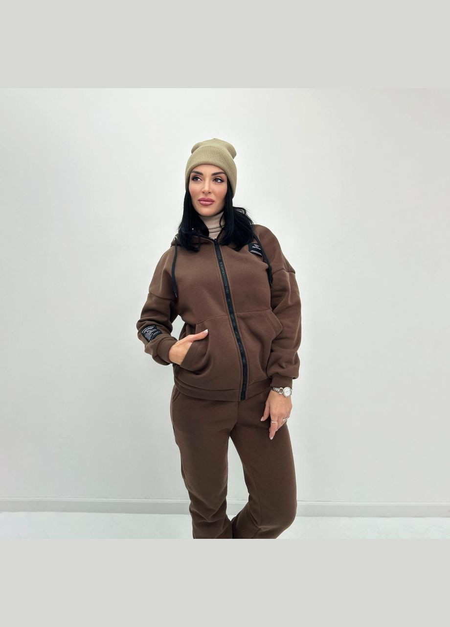 Жіночий спортивний костюм з нашивками Fashion Girl (300775407)