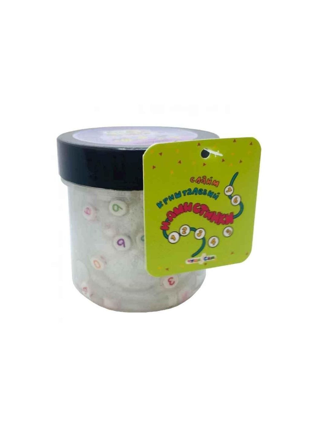 Слайм кришталевий Намисники перламутровий БІЛИЙ 125гр ТМ ЧУДИ САМ ЧудиСам (311957492)