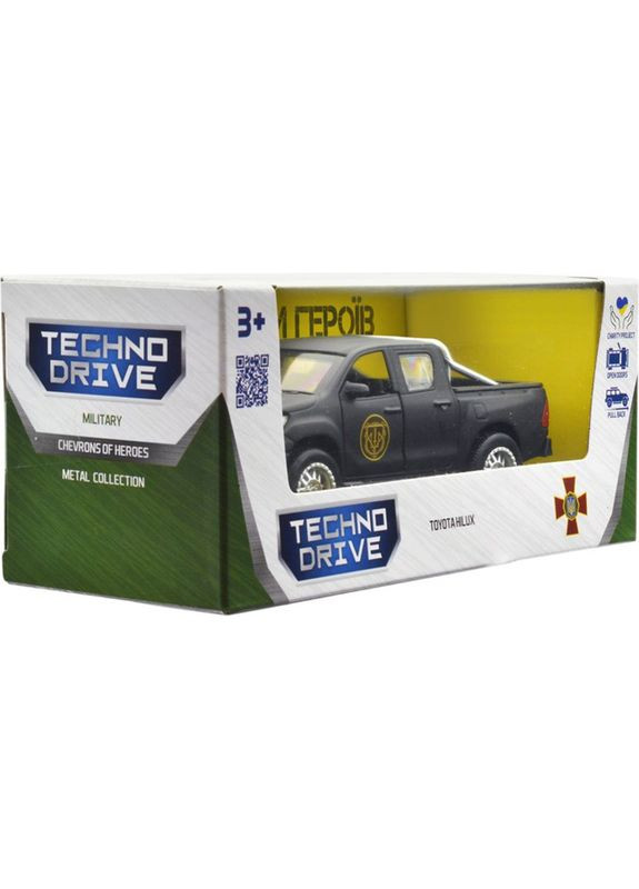 Модель Шеврони Героїв Toyota Hilux Спартан (KM6118) TechnoDrive (307932014)
