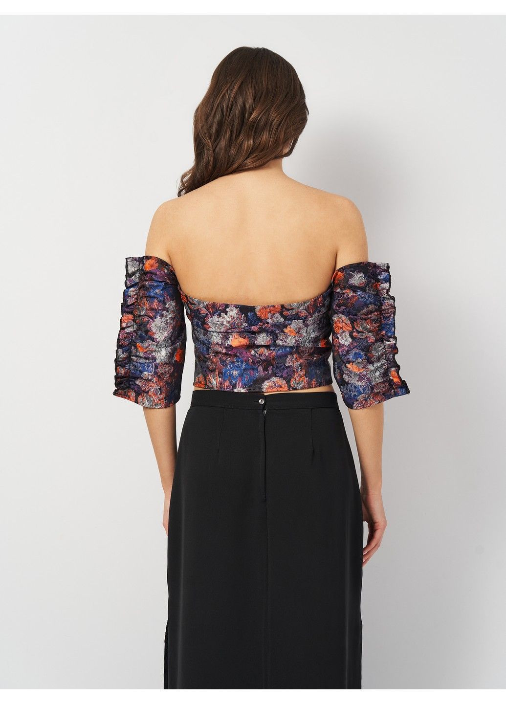 Фиолетовая блузка H&M