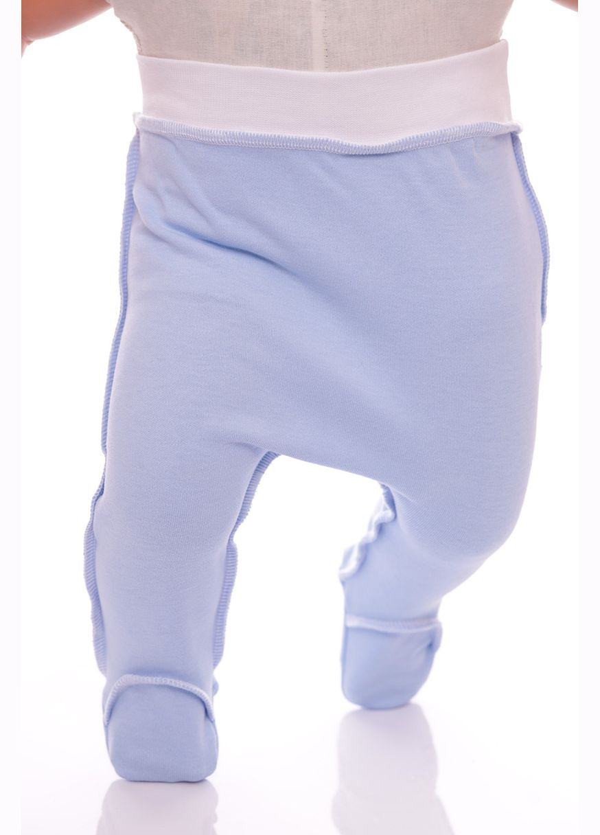 Блакитний демісезонний комплект повзунки та сорочечка для хлопчика інтерлок блакитний 62 см (50027) BABYKROHA