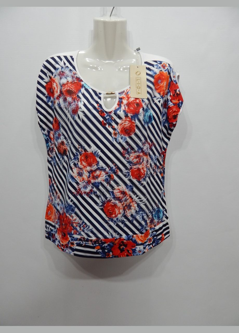 Фірмова ФУТБОЛКА жіноча 4850 р. 026жф Miss Lida - (303932414)