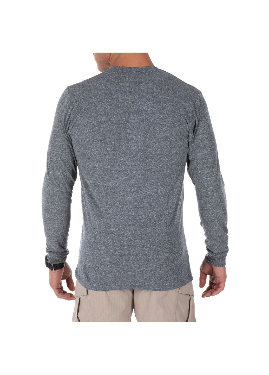 Реглан Triblend Legacy Long Sleeve Tee Heather Grey 5.11 Tactical (315823462)