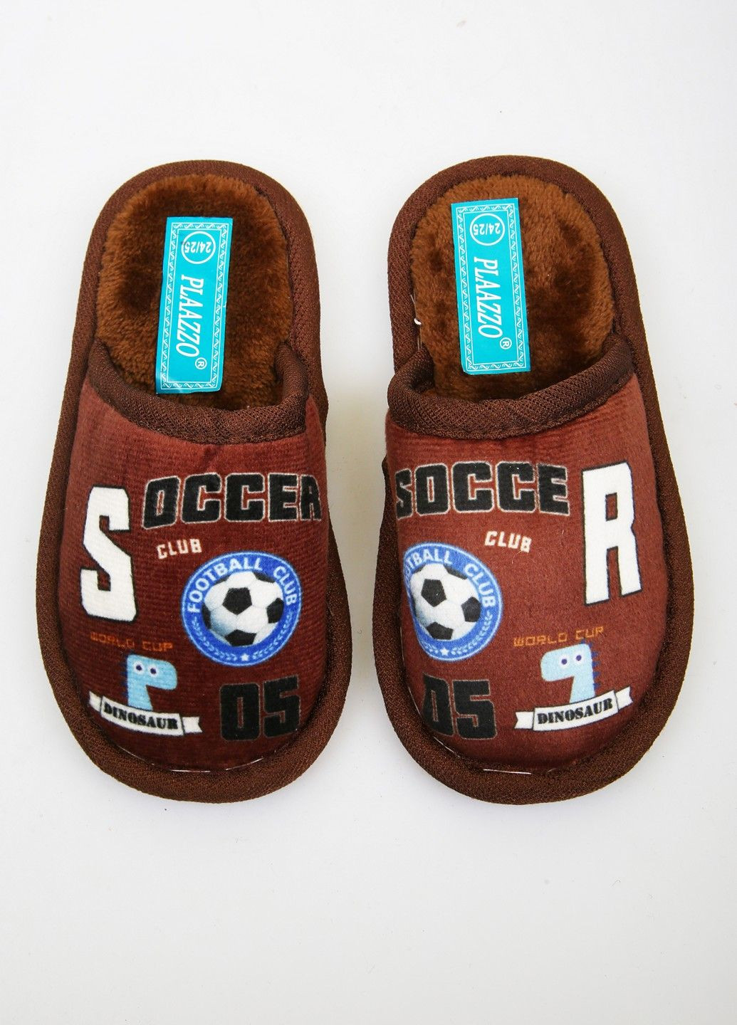 Коричневые тапочки Plaazzo