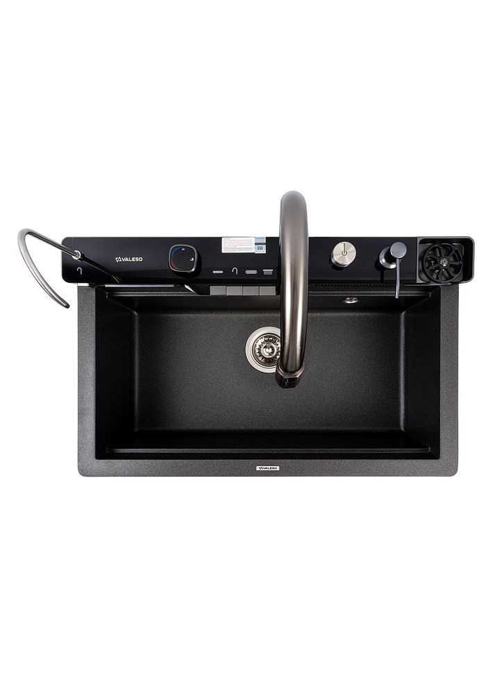 Кухонна мийка гранітна 7546 EVANORA матова (моріон) Valeso (369165550)