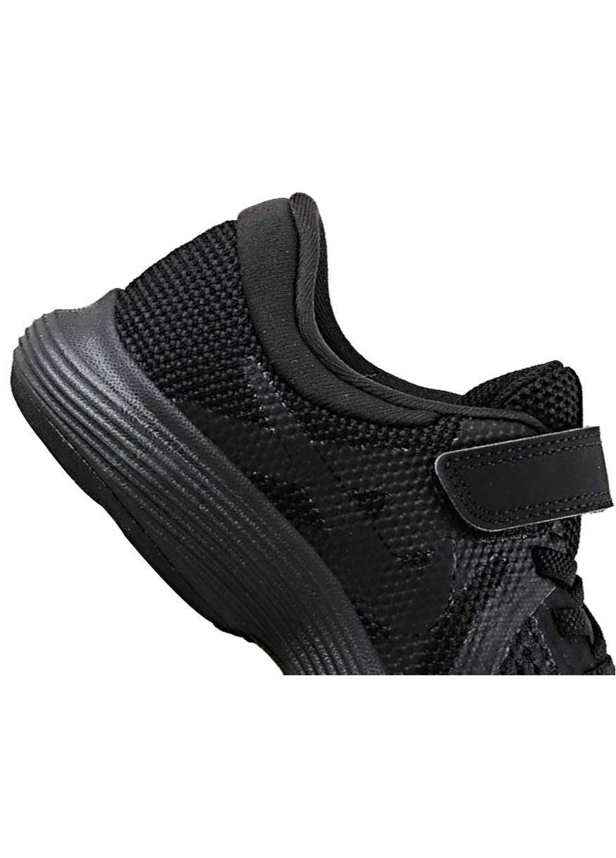 Чорні всесезон кросівки kids revolution 4 black/black р.7/23.5/15см Nike