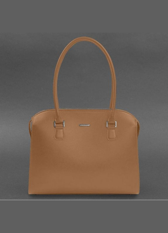 Жіноча шкіряна сумка через плече Business карамель Краст BlankNote (302008100)