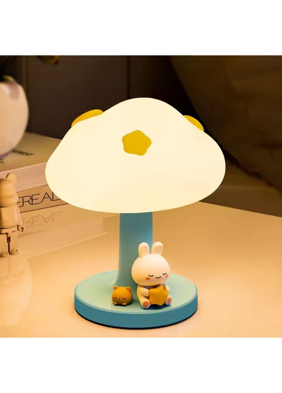 Силіконовий світильник у вигляді Грибочка із Зайчиком No Brand Cloud Dreamlight (300024391)