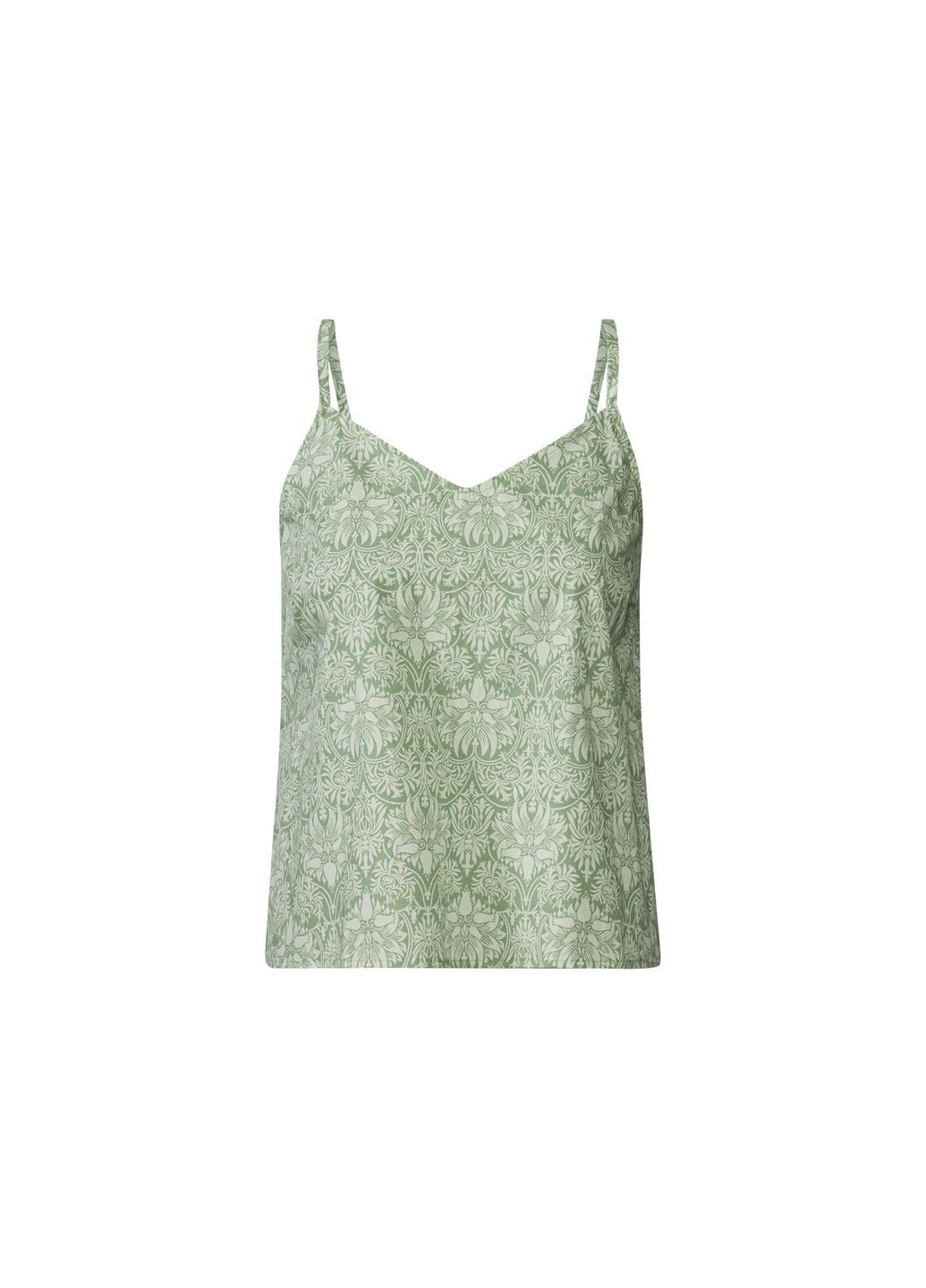 Зеленая пижама (майка и шорты) для женщины 404725 Esmara