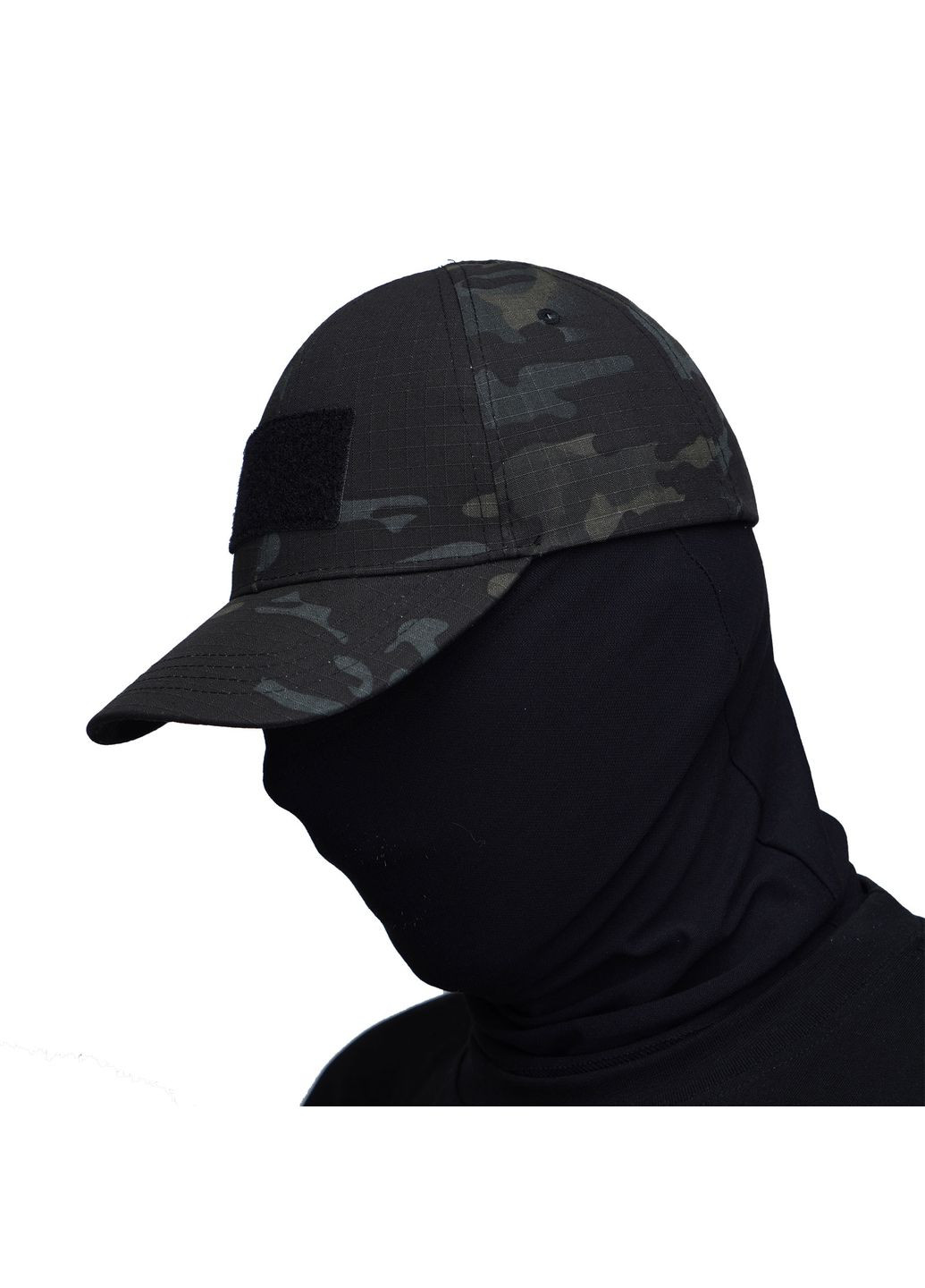 Кепка з велкро Multicam Black (Чорний Мультикам) L UATAC (353302495)