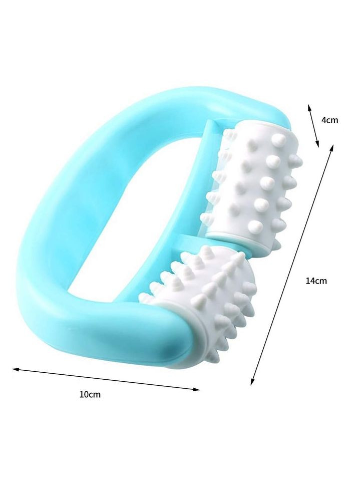 Ручной массажер антицеллюлитный роликовый для тела ног рук шеи (600231) Clefers (340820135)