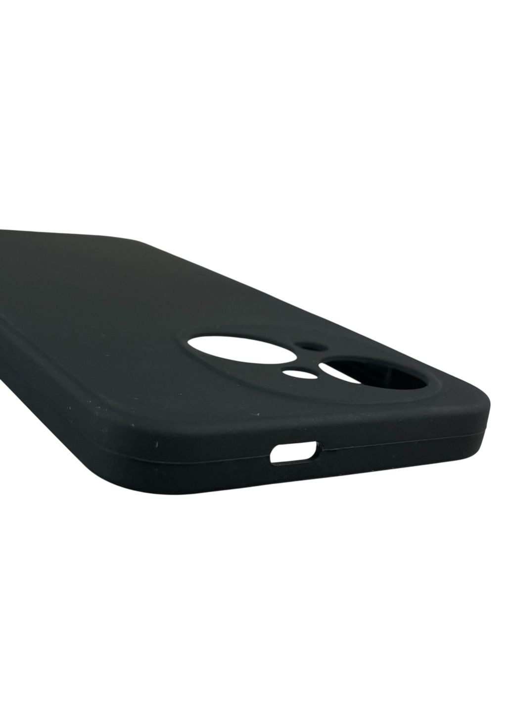 Чохол для Spark Go 1 (KL4) силіконовий з мікрофіброю нековзний на техно спарк го 1 чорний Tecno (366388694)