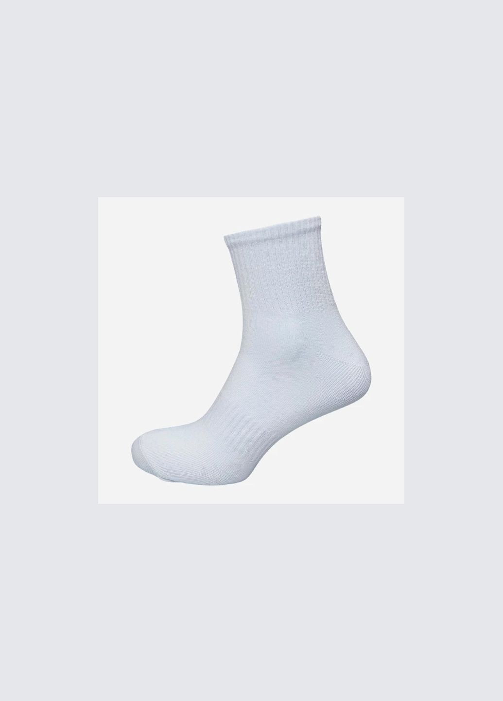 Набор носков мужских коротких хлопковых Лео Теннис средняя голень 10 пар Серый No Brand (286421805)