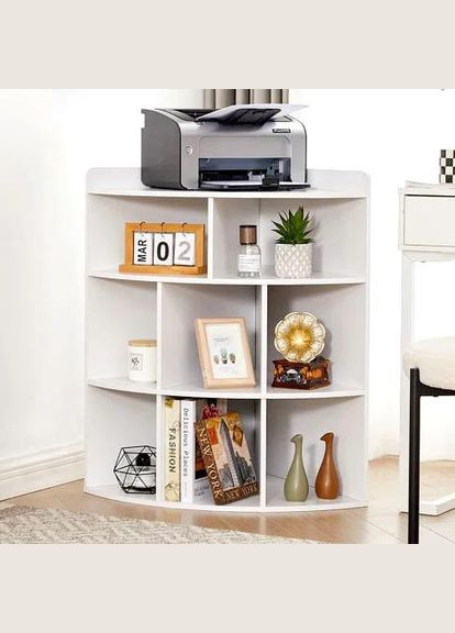 Стелаж кутовий з дерева Ламонт зефір (УСП-005220) No Brand (327865899)