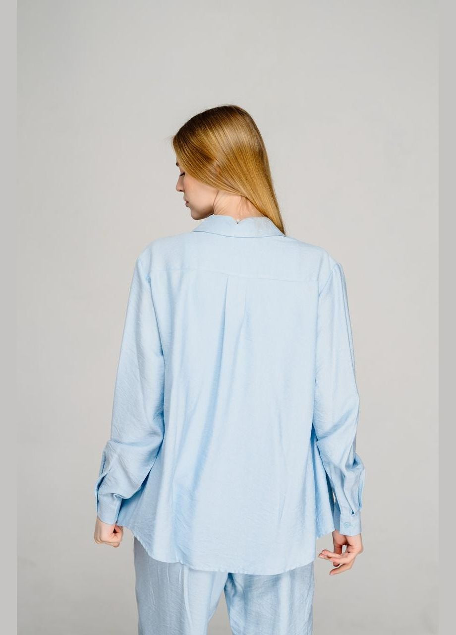 Голубая блузка Modna KAZKA