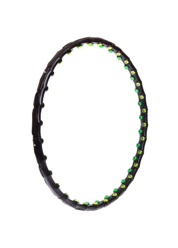 Обруч массажный Хула Хуп Hula Hoop DOUBLE GRACE MAGNETIC (пластик, 1,35кг, 8 секций с магнитами, d-97см) (JS-6002) SP-Planeta (361437191)