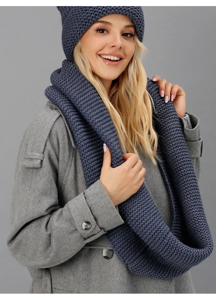 Женский снуд-хомут классический No Brand Хомут анжеліка (351348090)